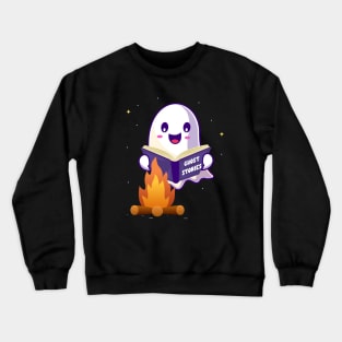 Ghost Stories spooky funny ghost Crewneck Sweatshirt